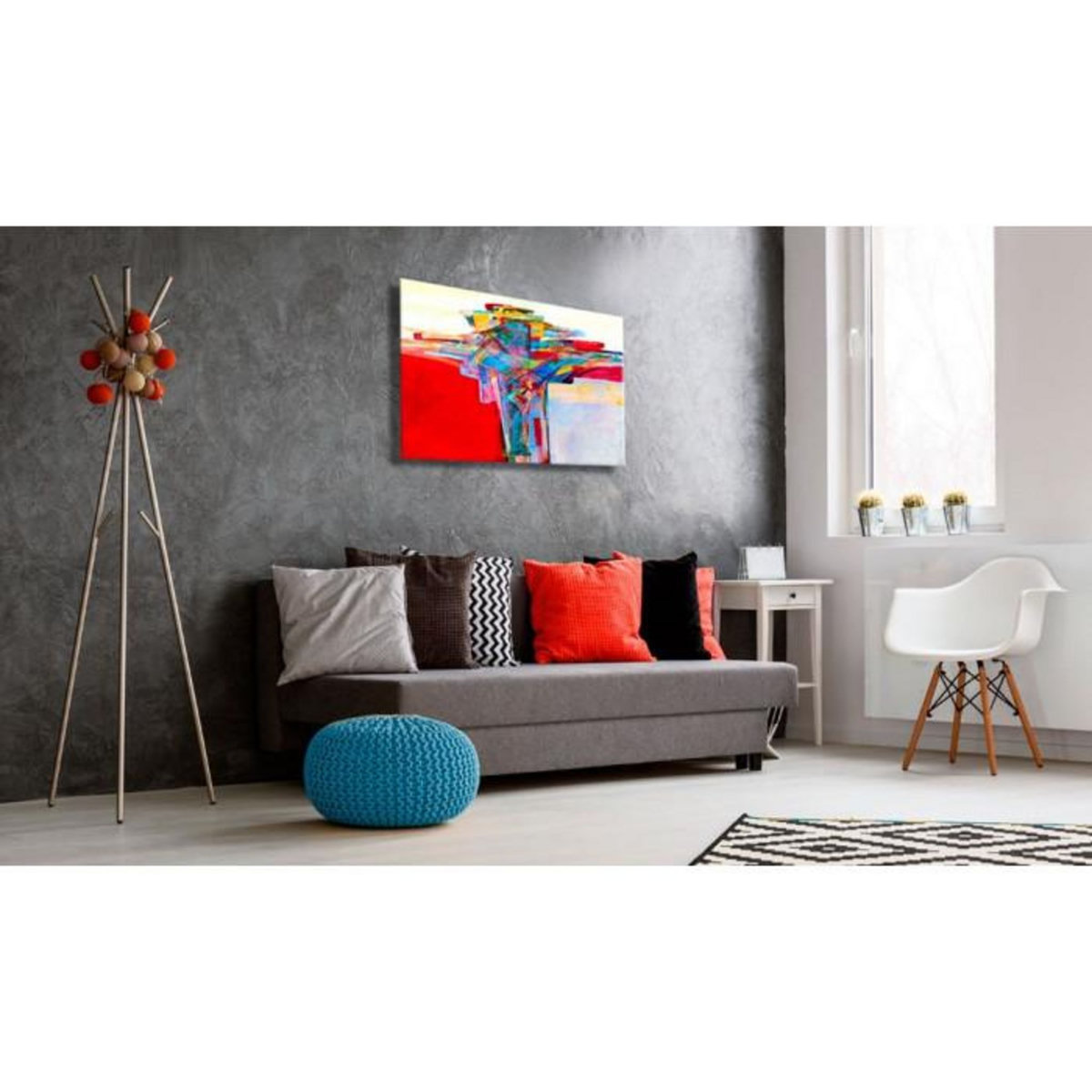 Paris Prix Tableau Imprimé  Colourful Border