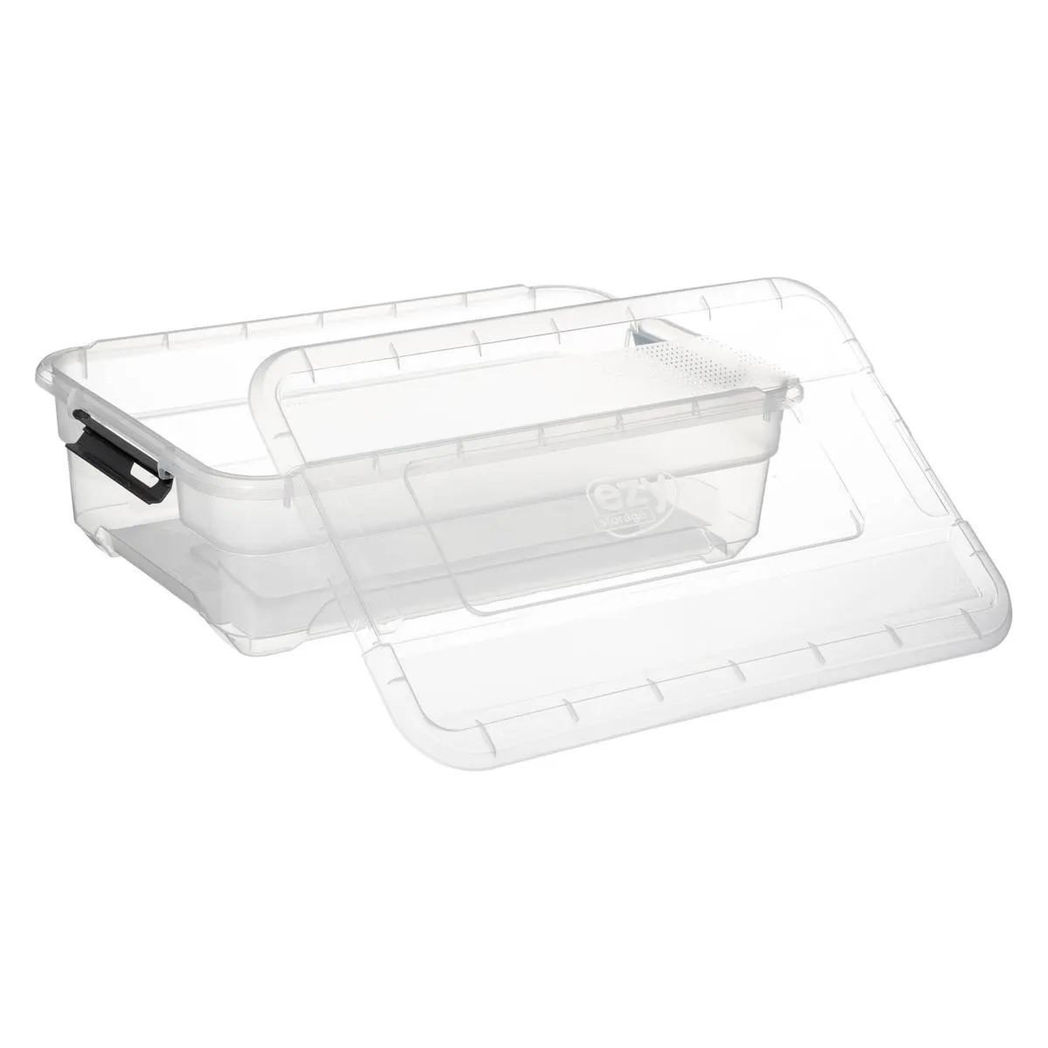 Voir la diapositive 2 : FIVE Boîte de rangement  solutions  26,5l transparent