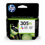 Voir la diapositive 1 : HP HP 305XL Cartouche dencre trois couleurs grande capacite authentique 3YM63AE pour DeskJet 2300/2710/2720/Plus4100, Envy 6000