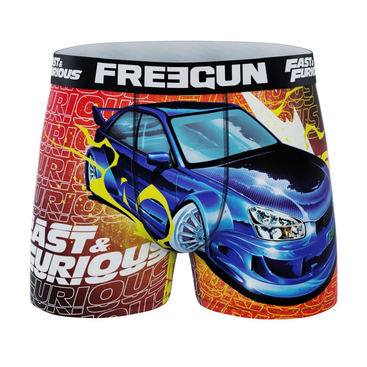 FREEGUN Lot de 3 boxers enfant Fast and Furious
