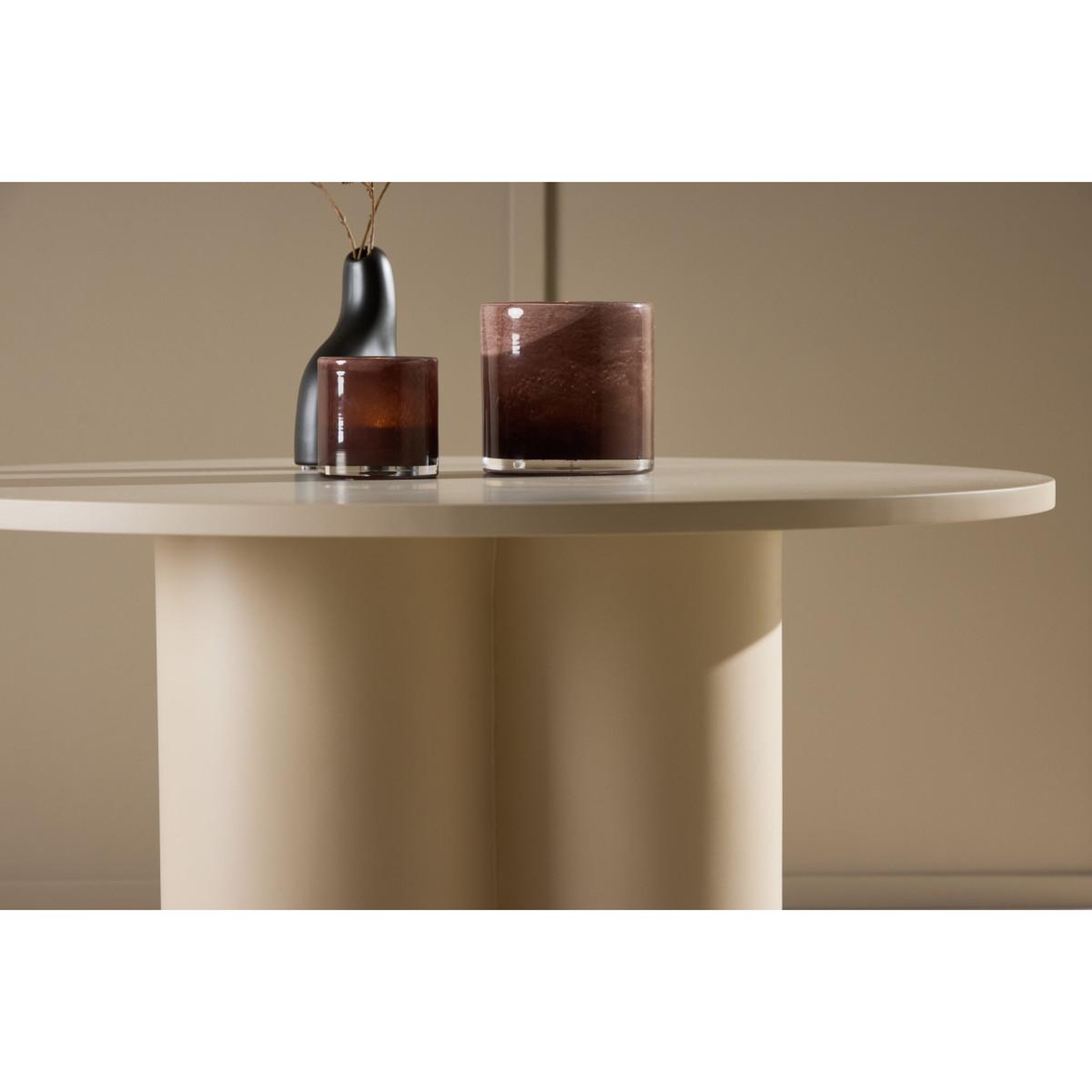 Voir la diapositive 6 : Paris Prix Table basse ronde  olivia  80cm beige