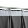 Voir la diapositive 4 : VIDAXL Rideaux occultants et crochet 2pcs Velours Anthracite 140x245cm
