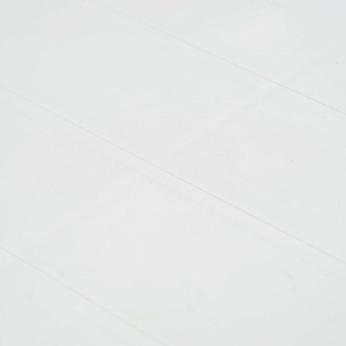 VIDAXL Table de jardin Blanc 220x90x72 cm Plastique Aspect de rotin