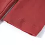 VIDAXL T-shirt enfants a manches longues rouge brule 116