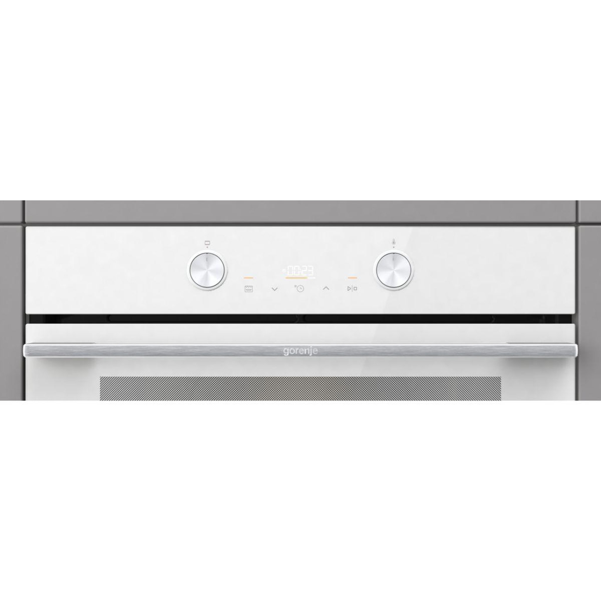 Voir la diapositive 4 : GORENJE Four encastrable bps6737e06pwg - pyrolyse - chaleur pulsée - porte froide - rails télescopiques