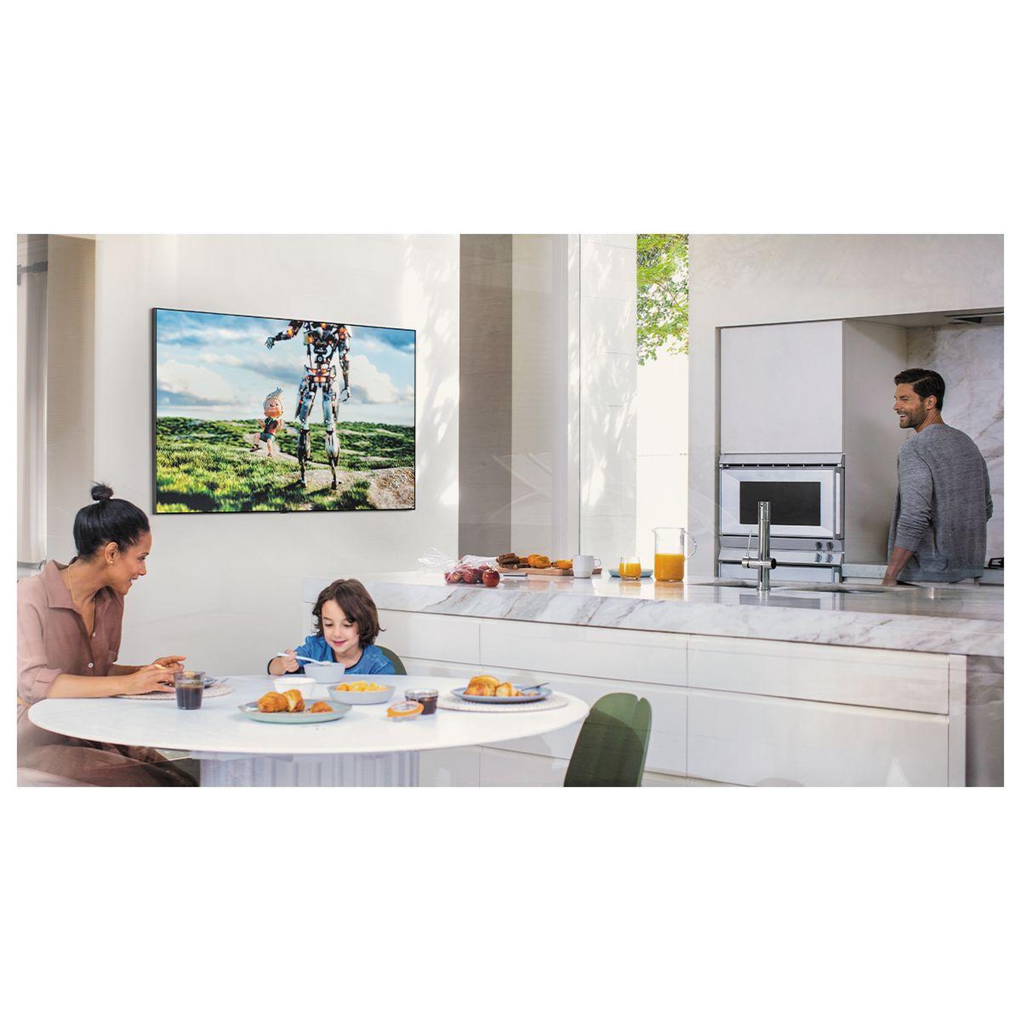 Voir la diapositive 4 : Samsung Support mural tv wmn-b50eb