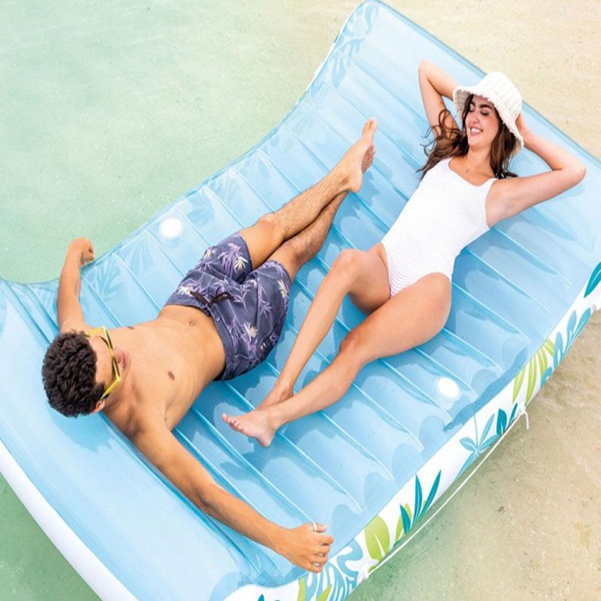 Voir la diapositive 4 : INTEX Matelas de piscine hamac tropical - intex