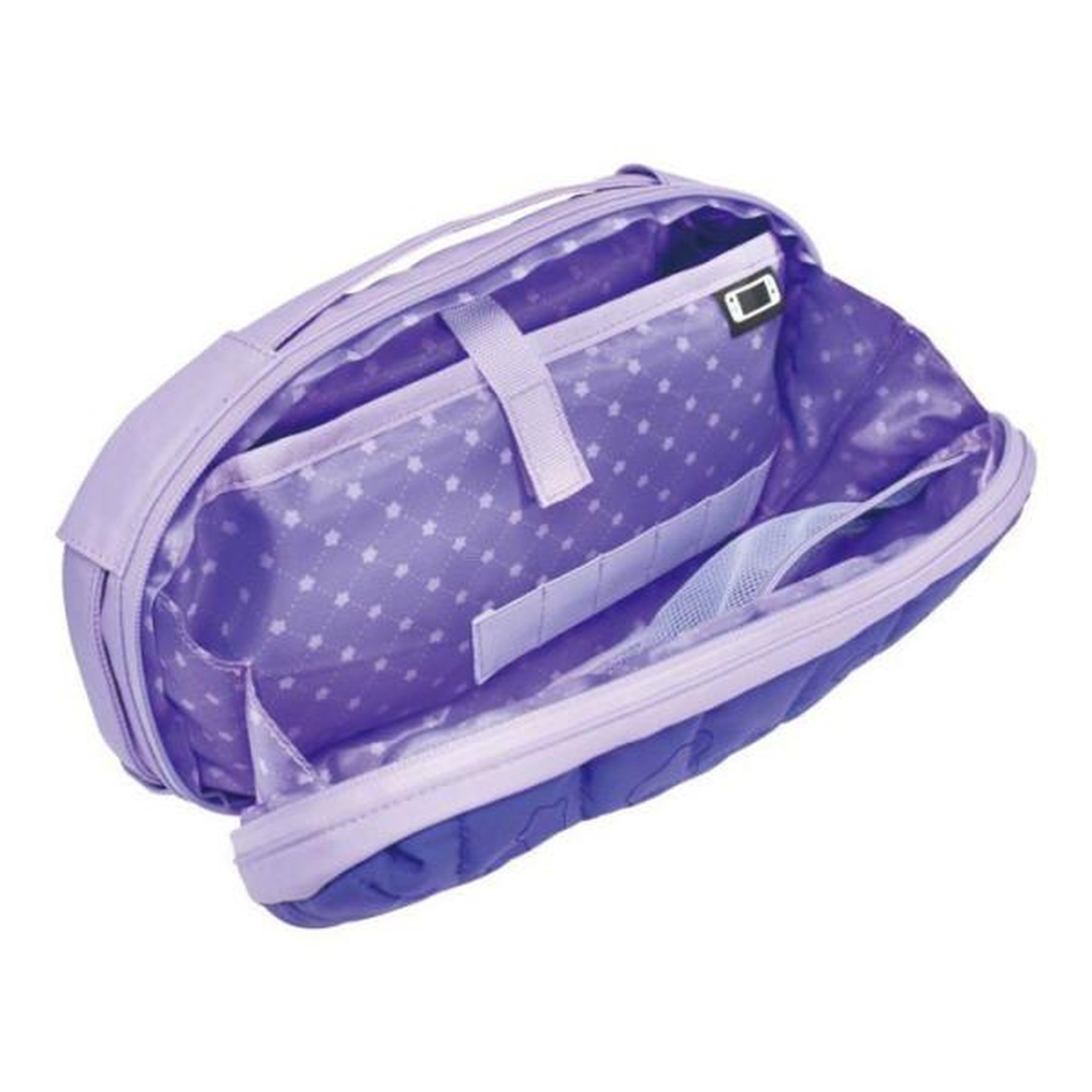 Voir la diapositive 3 : HORI Pochette rembourrée de protection - hori - nintendo switch 2 - rangement accessoires et jeux - motif kirby et waddle dee - viol
