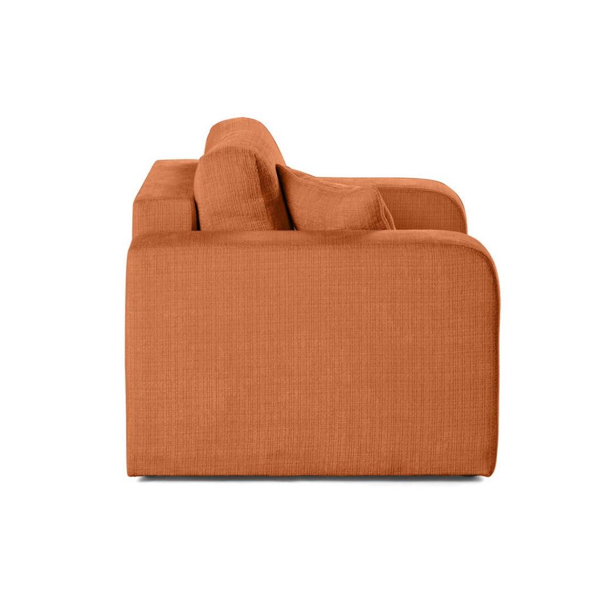 BEST MOBILIER Miro - fauteuil en velours texturé