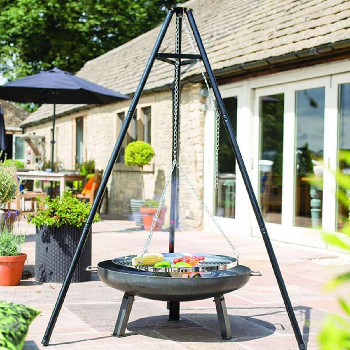 REDFIRE RedFire Gril a trepied Noir 172 cm BBQ TRIPOD