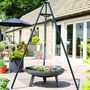 Voir la diapositive 1 : REDFIRE RedFire Gril a trepied Noir 172 cm BBQ TRIPOD
