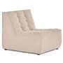 Voir la diapositive 3 : LISA DESIGN Ellie - fauteuil sans accoudoir en velours texturé