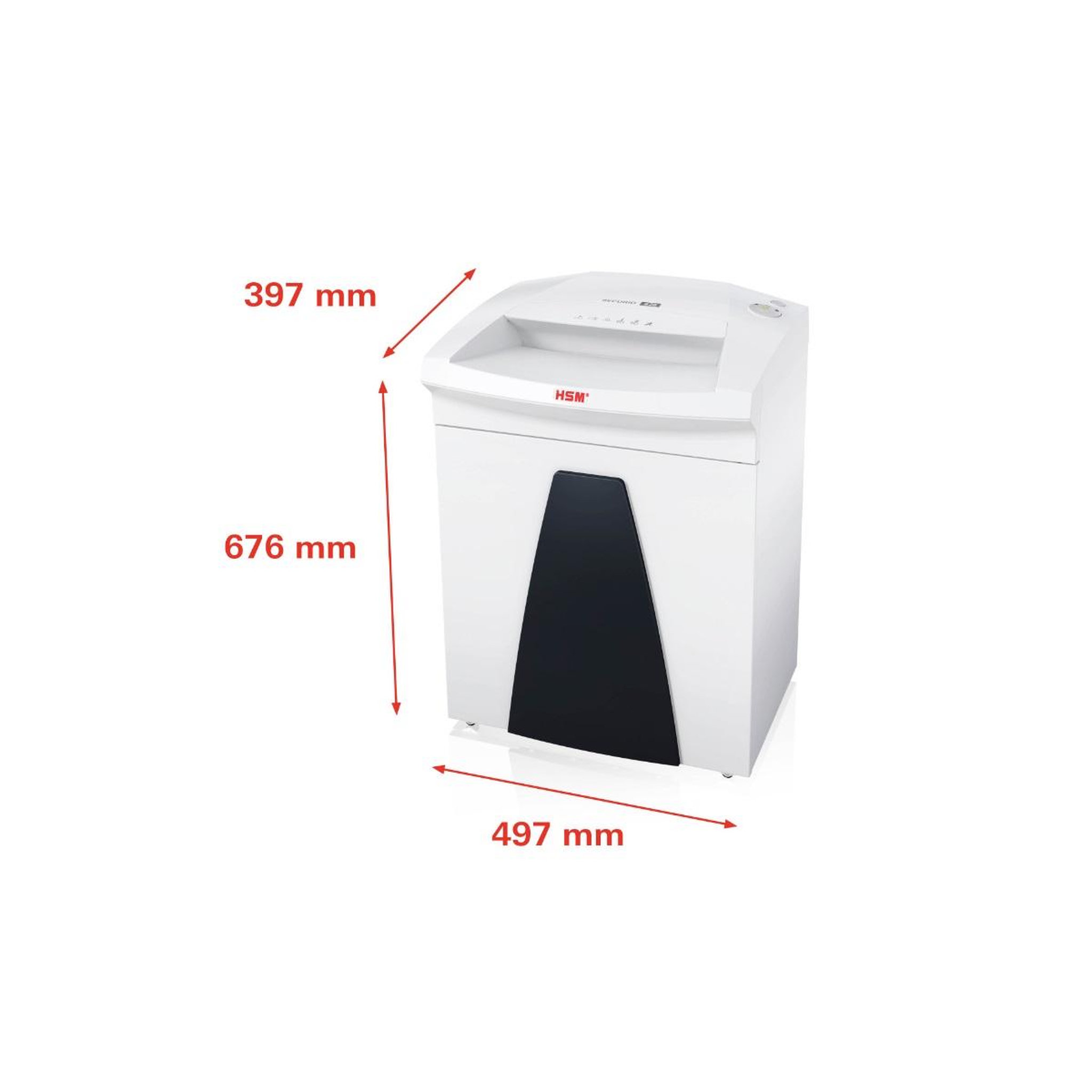 Voir la diapositive 2 : Hsm Destructeur de documents 9-11 feuilles coupes particules 1,9x15mm - 1802111