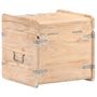 Voir la diapositive 5 : VIDAXL Coffre 40x40x40 cm Bois d'acacia solide