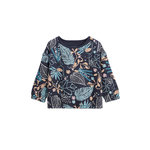 Petit Béguin Sweat-shirt enfant en molleton Holamuchacha. Coloris disponibles : Bleu