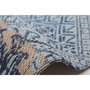 Voir la diapositive 3 : Paris Prix Tapis Tissé Vintage Patchwork  Symphony  Bleu