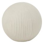 Paris Prix Balle Déco en Argile  Maryanne  24cm Blanc