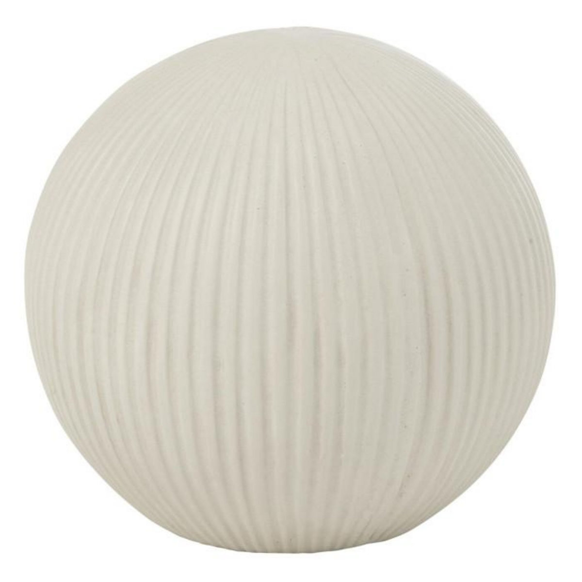 Paris Prix Balle Déco en Argile  Maryanne  24cm Blanc
