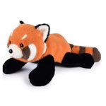 Histoire D'Ours Peluche lestee panda roux - Sierra - 42 cm