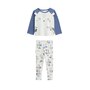 Voir la diapositive 1 : Petit Béguin Pyjama enfant 2 pièces avec pieds retroussables Mexico