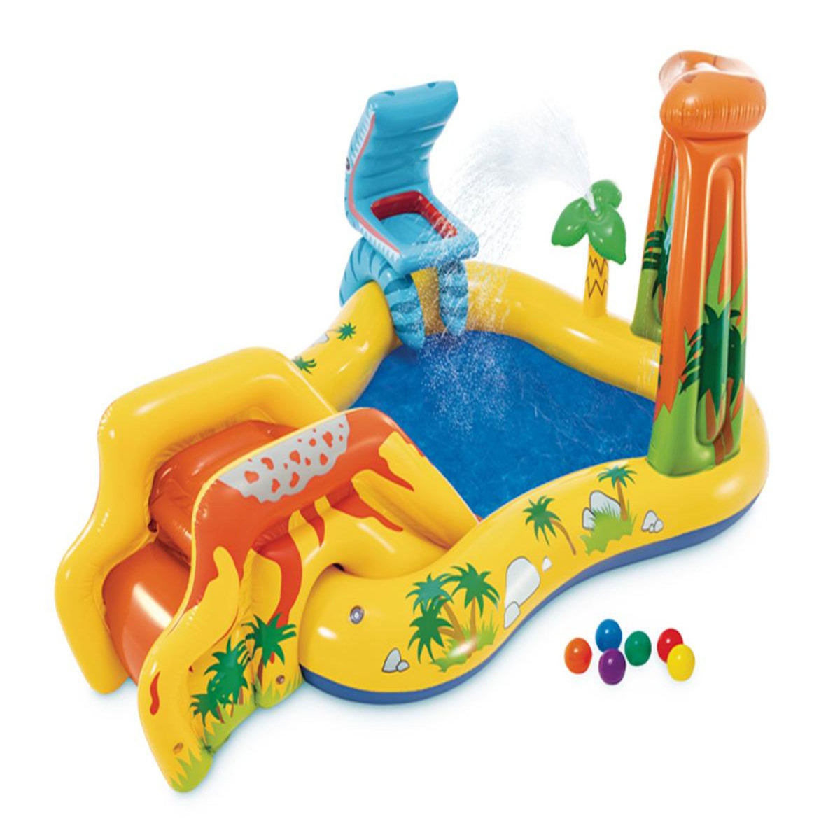 INTEX Aire de jeux gonflable Jurassic - Intex