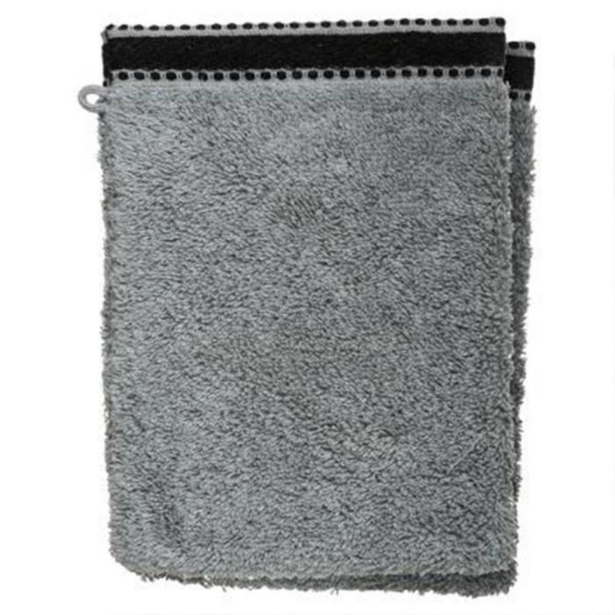 ATMOSPHERA Lot de 2 Gants de Toilette  Joia  15x21cm Gris