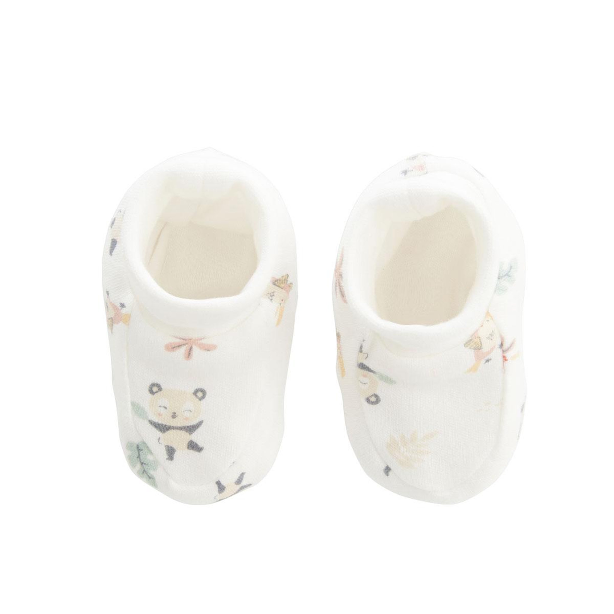 Voir la diapositive 5 : Petit Béguin Combinaison bébé en molleton et chaussons baby panda