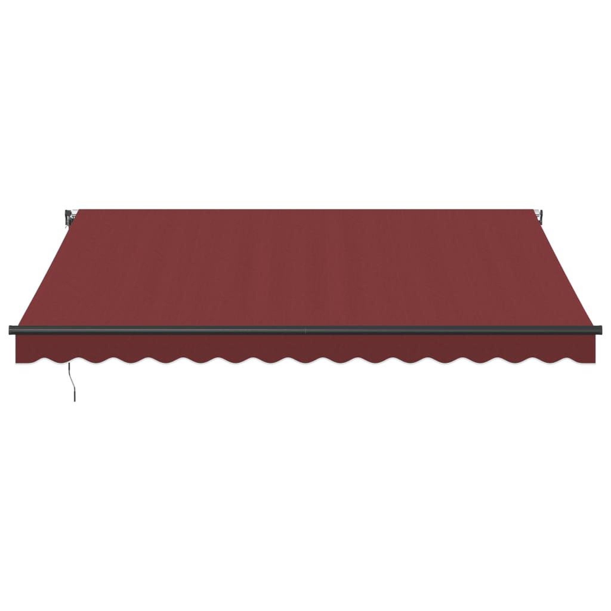 Voir la diapositive 4 : VIDAXL Auvent retractable automatique avec LED bordeaux 400x300 cm