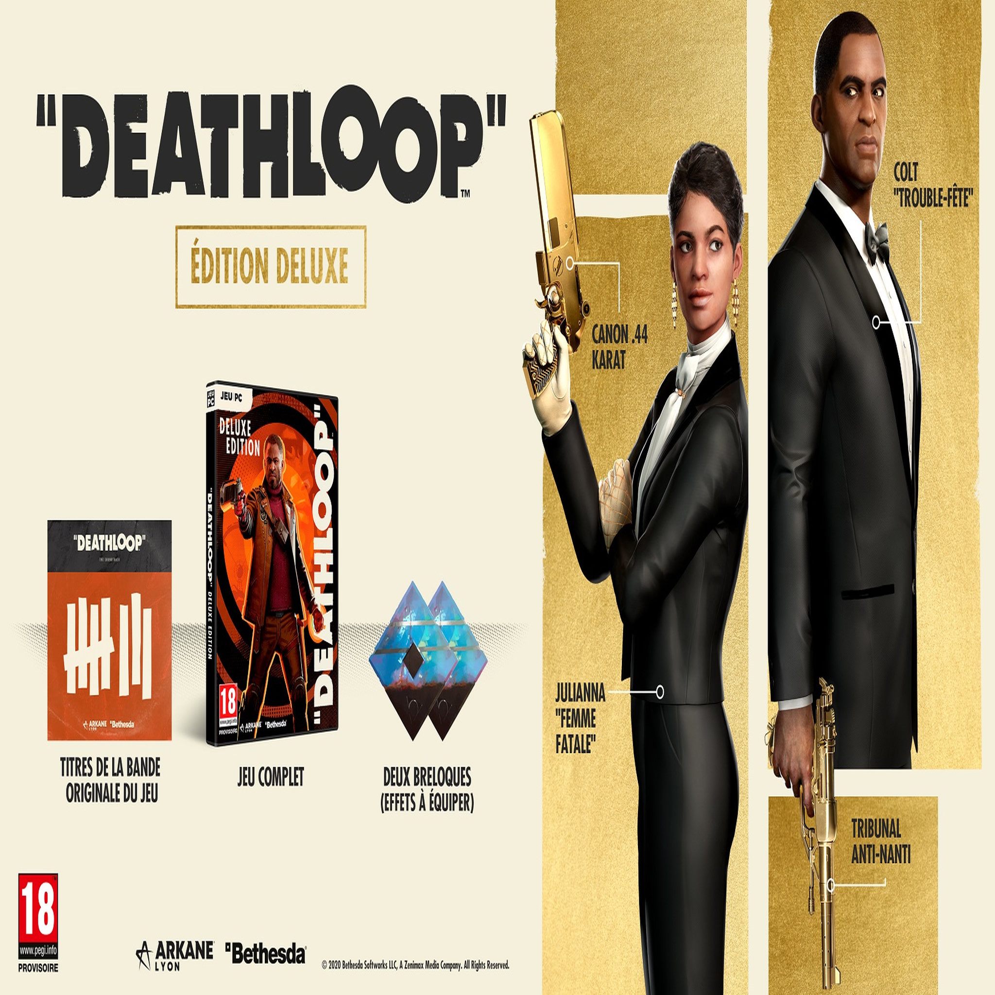 Voir la diapositive 2 : Deathloop Edition Deluxe PC