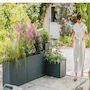 Voir la diapositive 3 : Eda Jardinière Muret Basalt Décor béton 116 L - Gris anthracite - Eda