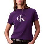 CALVIN KLEIN JEANS T Shirt  Femme Calvin Klein Jeans Hero. Coloris disponibles : Violet