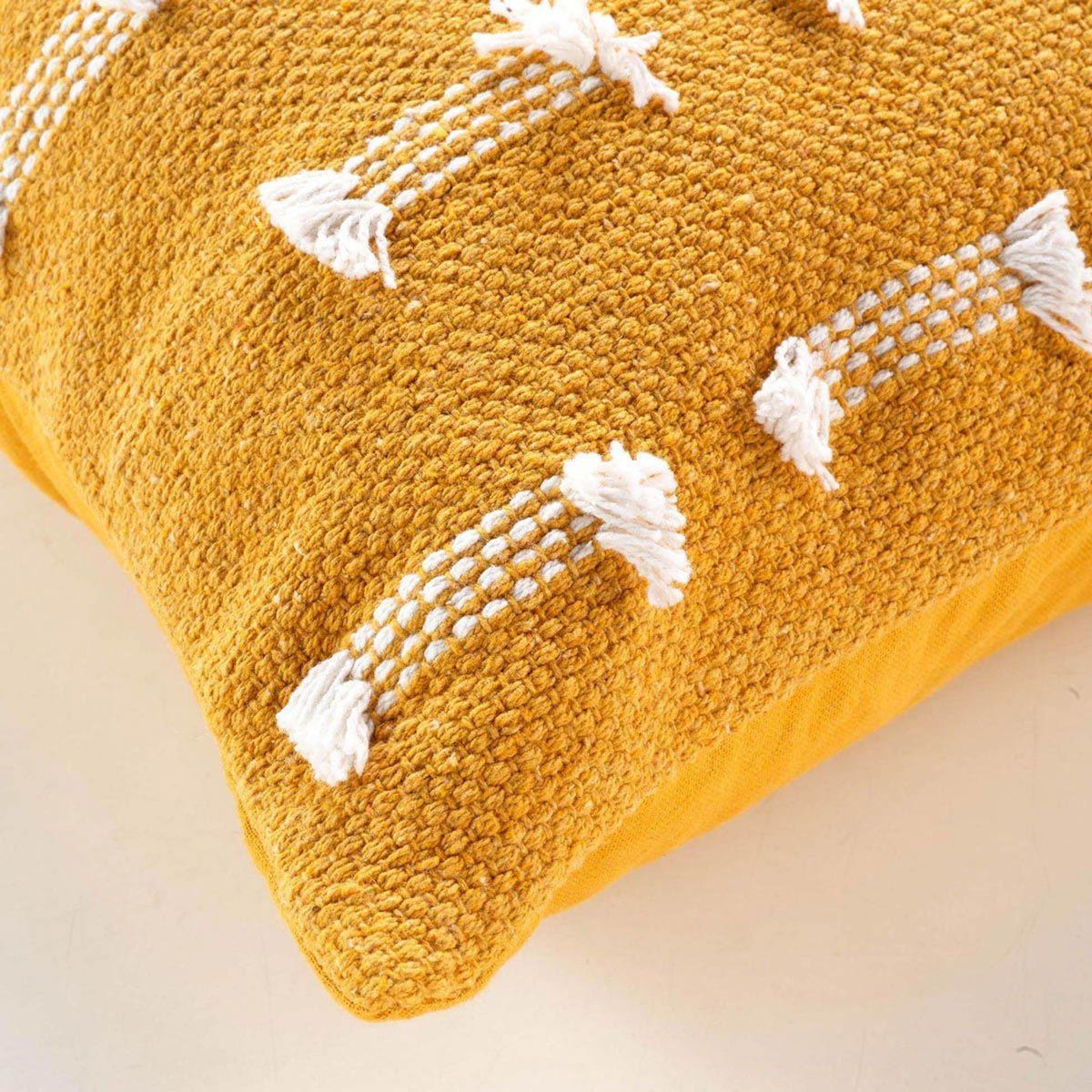 Paris Prix Coussin Déco  Juline  40x40cm Jaune