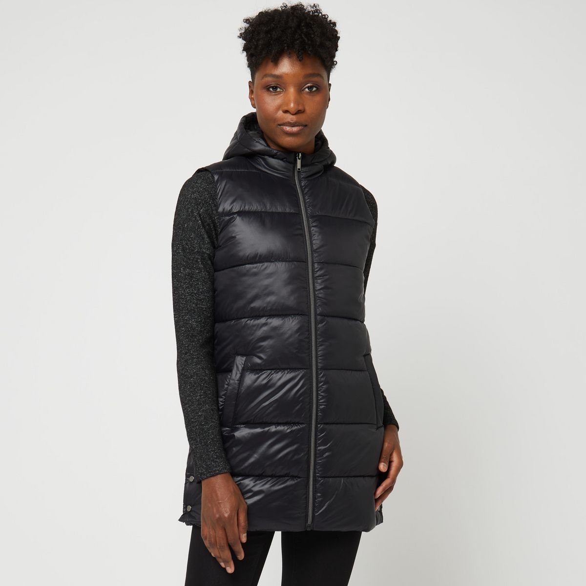 INEXTENSO Doudoune sans manche noir femme