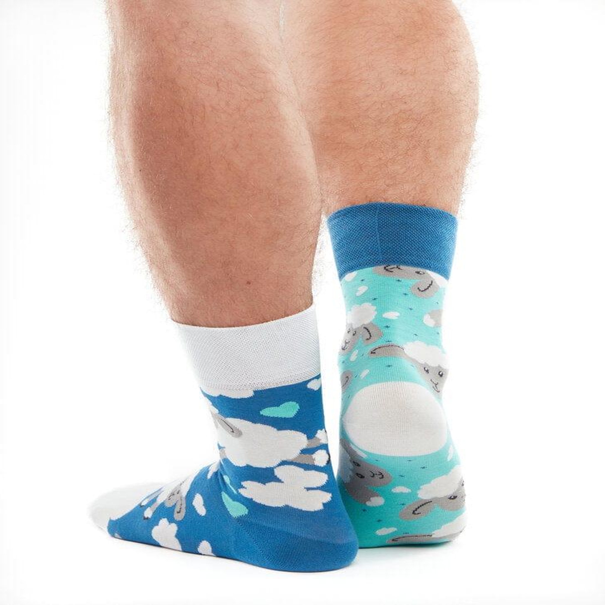 Voir la diapositive 3 : DEDOLES Chaussettes moutons et nuages