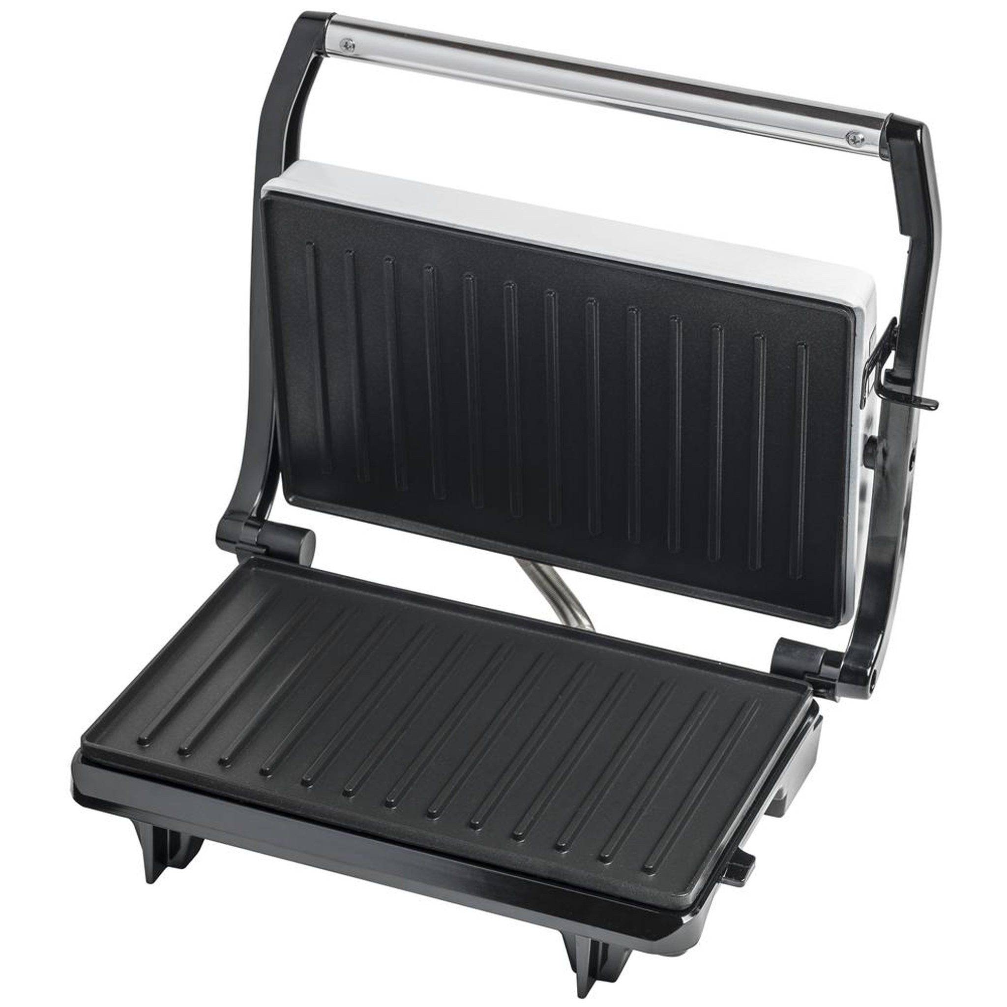 Voir la diapositive 2 : Bestron Gril viande et panini 700w blanc - APM123W