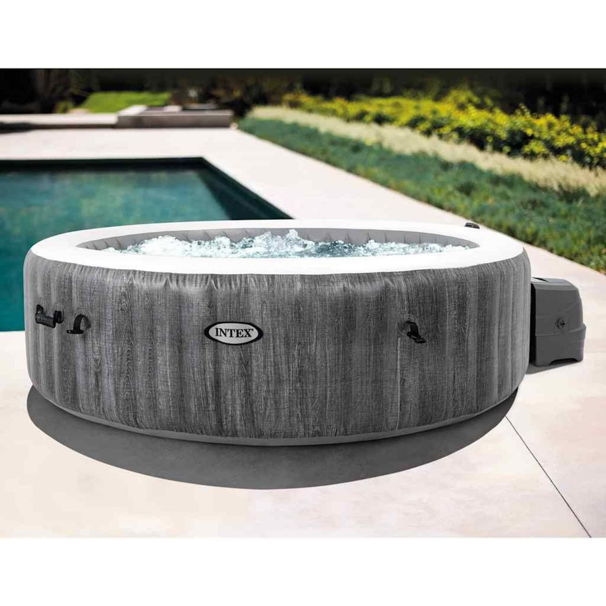 INTEX Intex PureSpa Greywood DELUXE 216 cm