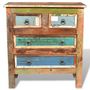 Voir la diapositive 2 : VIDAXL Armoire avec 4 tiroirs Bois massif de recuperation