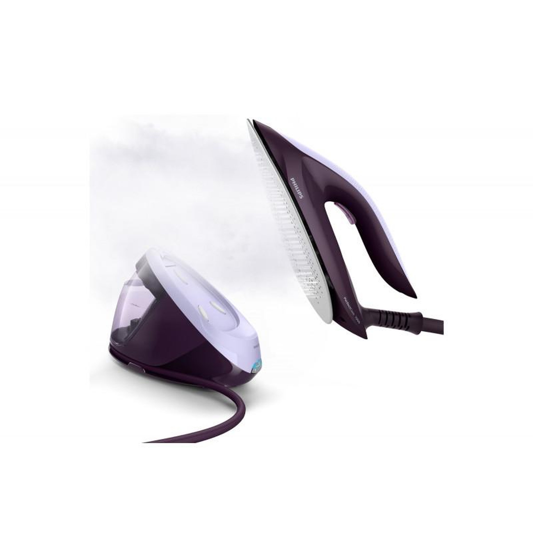 Voir la diapositive 6 : Philips Centrale vapeur PSG7050/30 mauve 1,8L