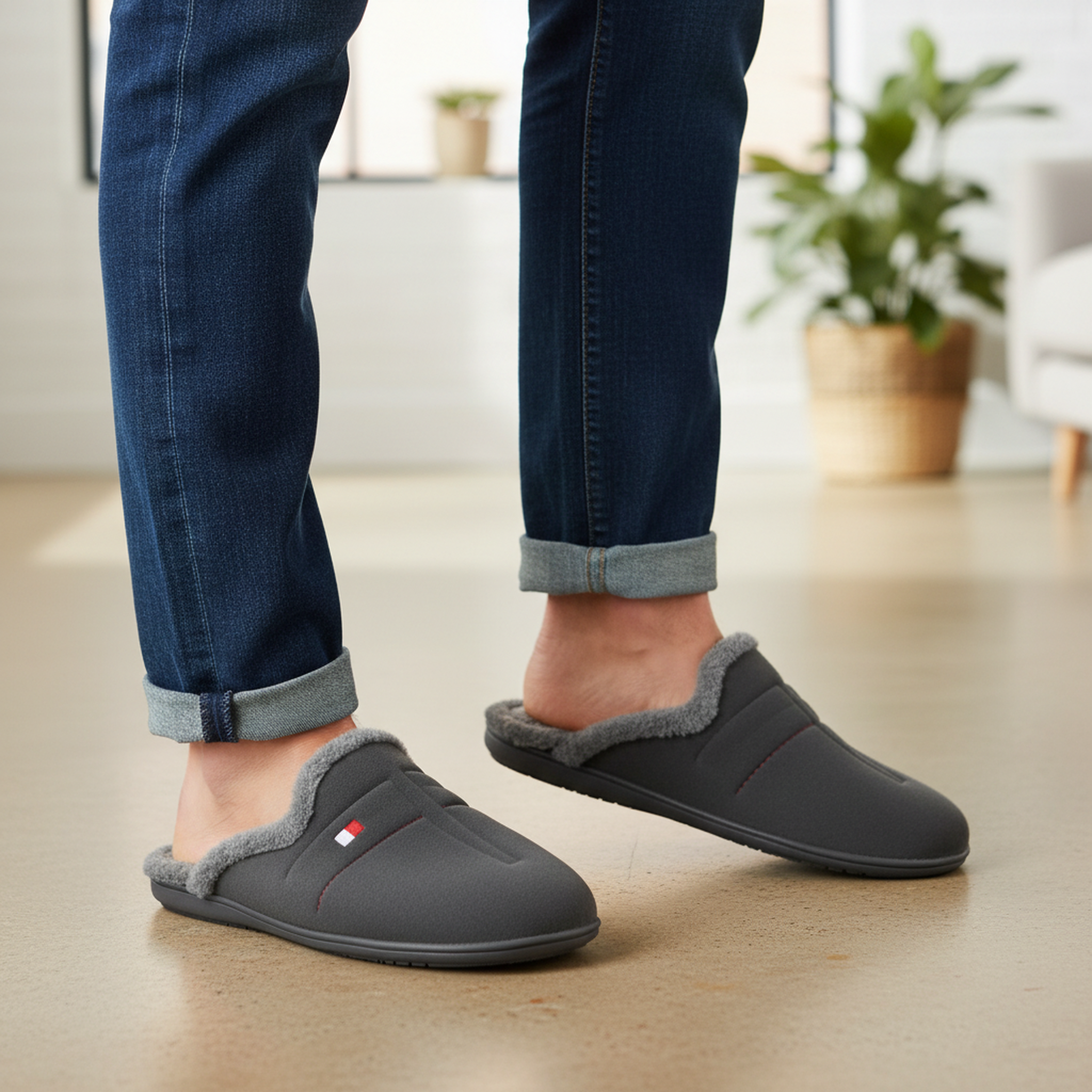 Voir la diapositive 2 : OZABI Ozabi pantoufles mules homme fabriquées en espagne, motifs fantaisie