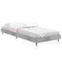 Voir la diapositive 4 : VIDAXL Cadre de lit sans matelas gris beton 75x190 cm