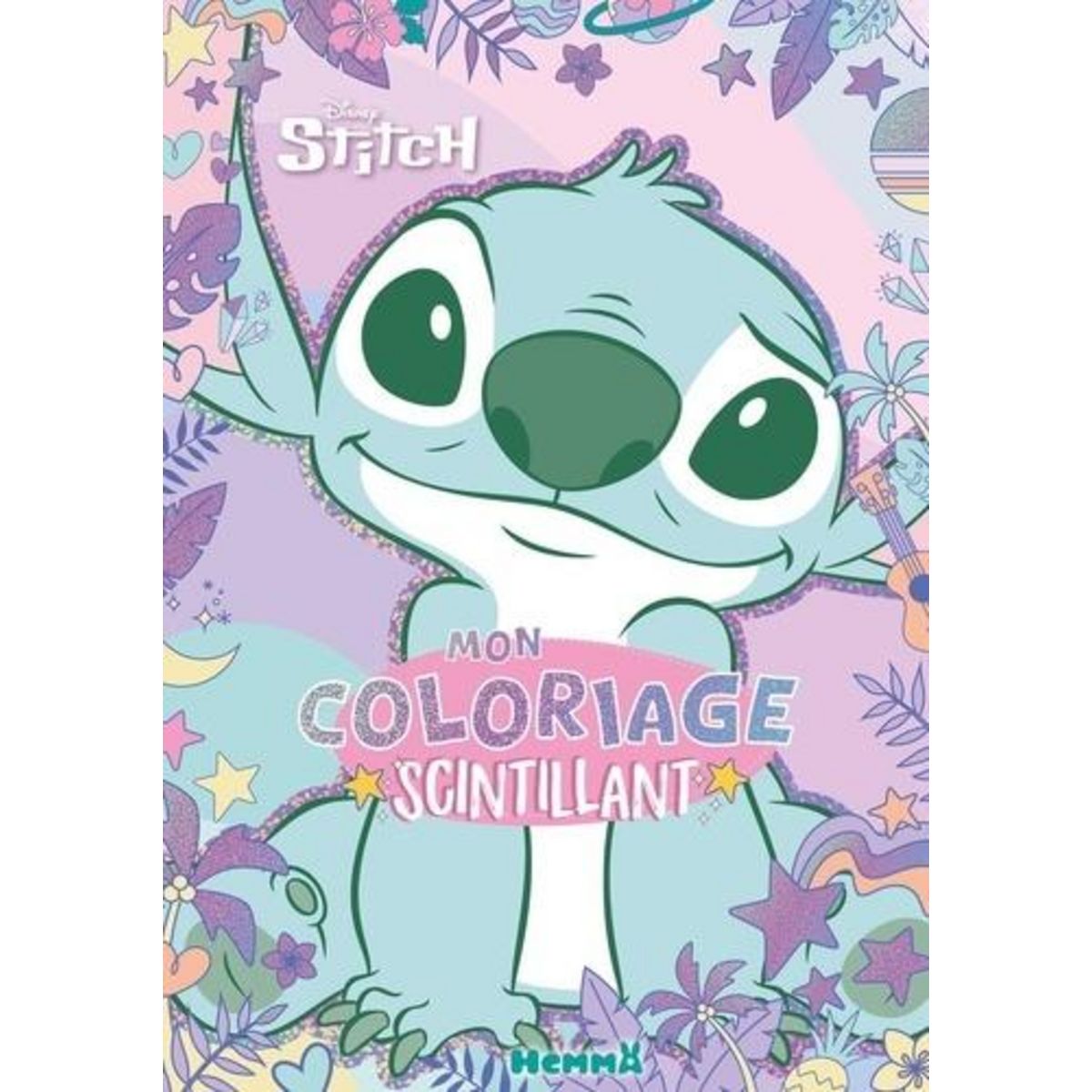 MON COLORIAGE SCINTILLANT STITCH, Disney