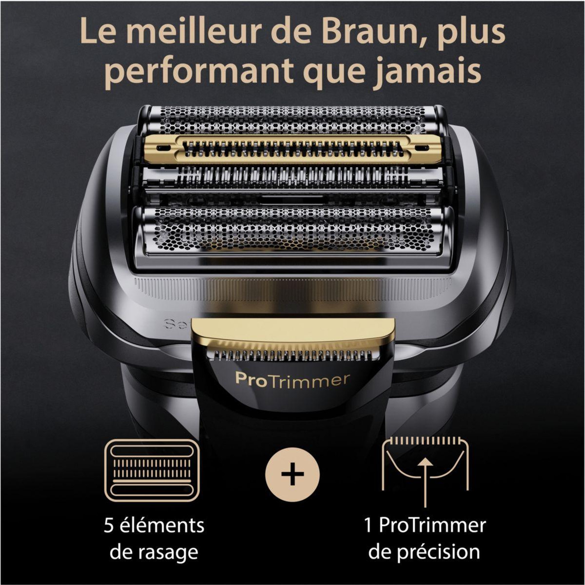 Voir la diapositive 5 : BRAUN Rasoir électrique Séries 9 9565cc