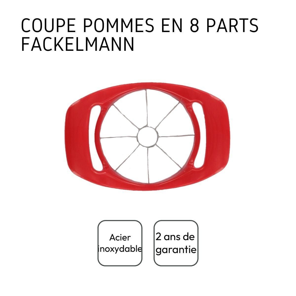 Fackelmann Coupe pomme en 8 morceaux Fackelmann Colors Edition