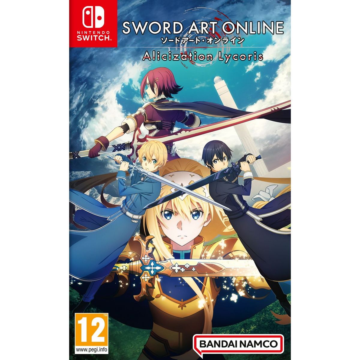 Sword Art Online Alicization Lycoris Nintendo Switch