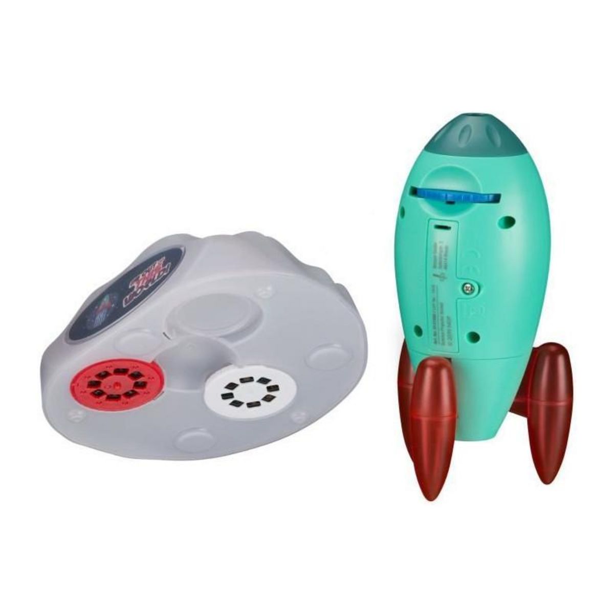 Bresser Fusée spatiale enfant - National Geographic - Projecteur et Veilleuse