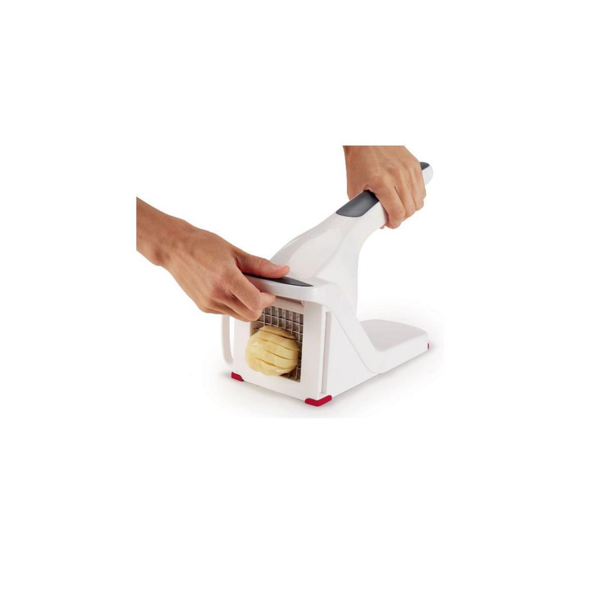 Zyliss Coupe frites et légumes + grilles blanc - E9100250