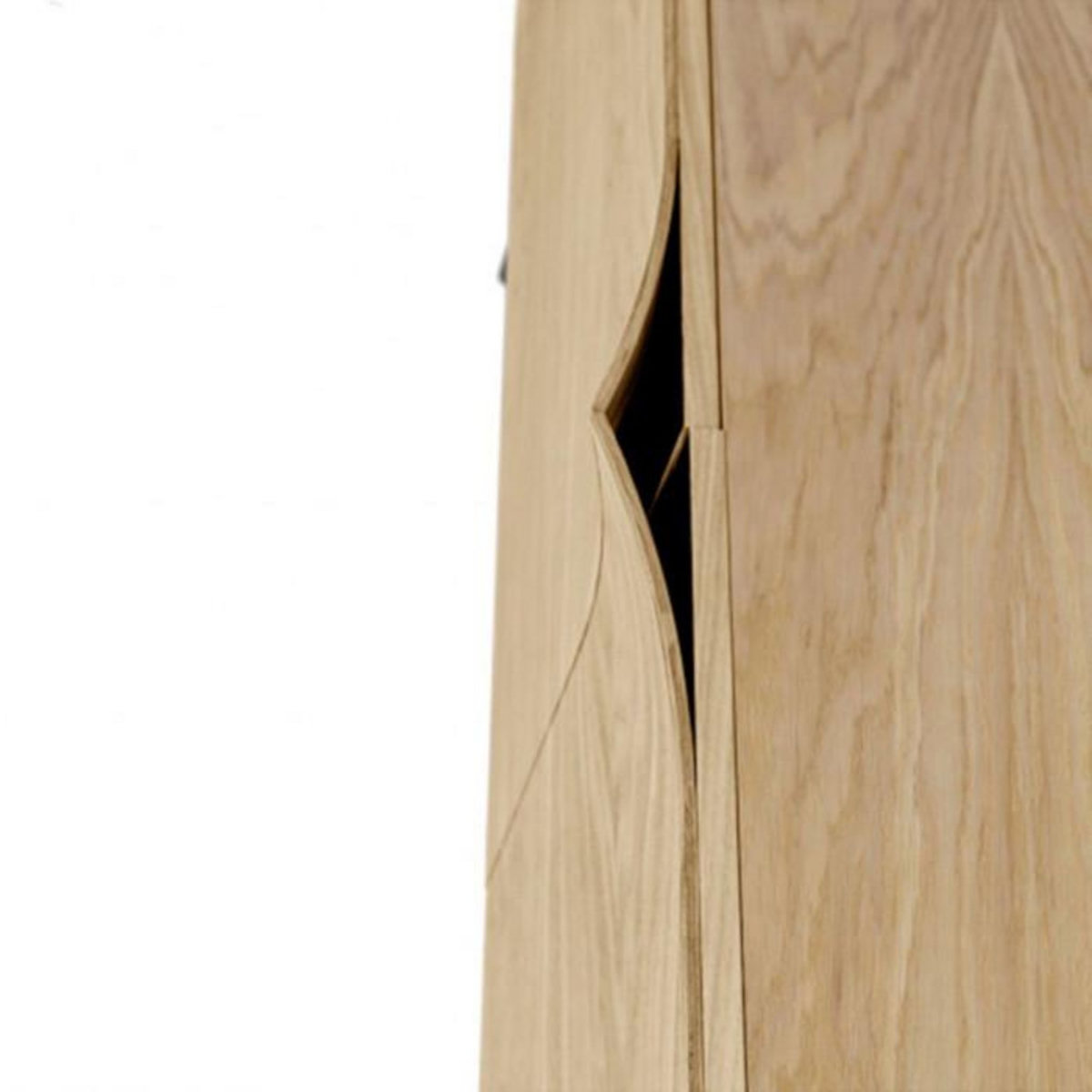 Paris Prix Buffet 2 Portes & 2 Niveaux  Plof  120cm Chêne