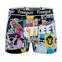 Voir la diapositive 5 : FREEGUN Lot de 3 boxers homme Pop Summer Art
