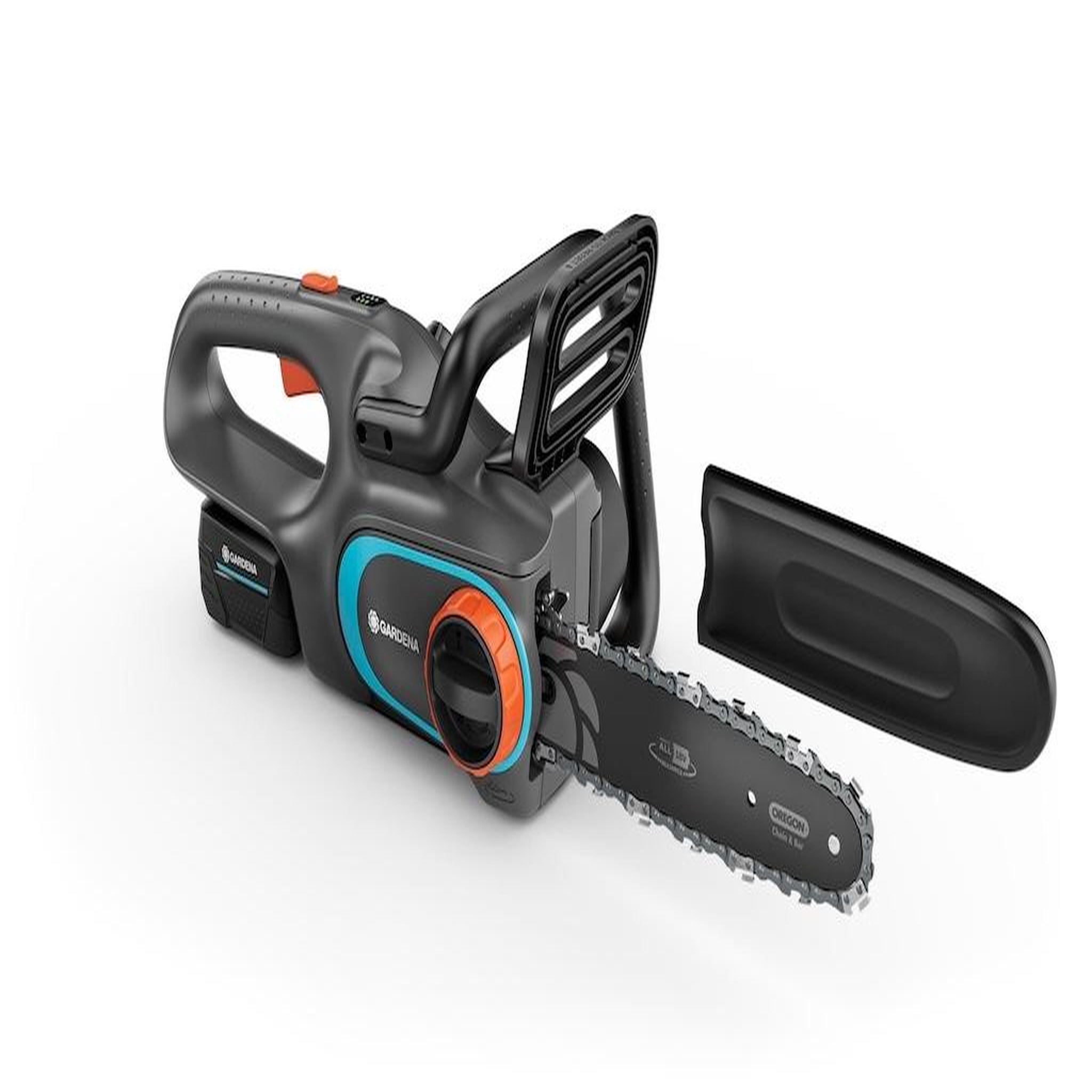 Gardena Tronçonneuse à batterie - powersaw 25/18v p4a - guide 25 cm - chaîne 3/8”