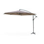 Voir la diapositive 1 : SWEEEK Parasol déporté rond Hardelot diamètre 350cm excentré  8 baleines